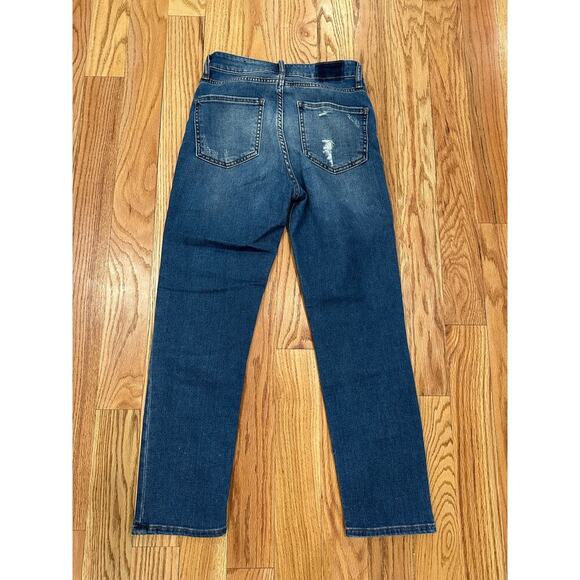 Kut From the Kloth Elizabeth Fab Ab Crop Straight Leg Jeans - Picture 2 of 6